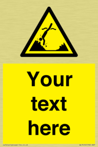 Custom Warning submerged objects